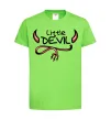 Детская футболка Little Devil original Лаймовый фото