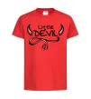 Детская футболка Little Devil original Красный фото