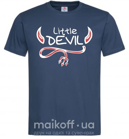 Чоловіча футболка Little Devil original Темно-синій фото