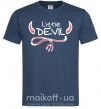 Чоловіча футболка Little Devil original Темно-синій фото