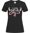 Жіноча футболка Little Devil original Чорний Жіноча футболка Little Devil original Чорний фото