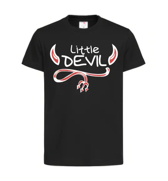 Детская футболка Little Devil original Черный фото