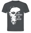 Чоловіча футболка All monsters are human Графіт фото