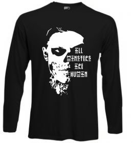 Лонгслив All monsters are human Лонгслив All monsters are human