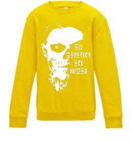 Детский Свитшот All monsters are human