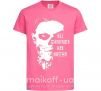 Дитяча футболка All monsters are human Яскраво-рожевий фото