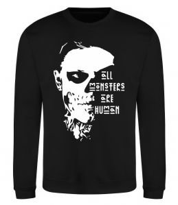 Світшот All monsters are human