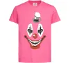 Детская футболка scary clown Ярко-розовый Детская футболка scary clown Ярко-розовый фото