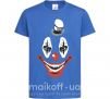 Детская футболка scary clown Ярко-синий фото