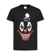 Детская футболка scary clown Черный фото