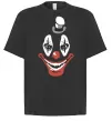 Футболка Оверсайз scary clown Черный фото