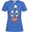 Женская футболка scary clown Ярко-синий Женская футболка scary clown Ярко-синий фото