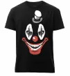 Мужская премиум футболка scary clown Черный фото