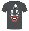 Мужская футболка scary clown Графит фото