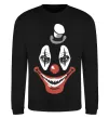 Світшот scary clown Чорний фото