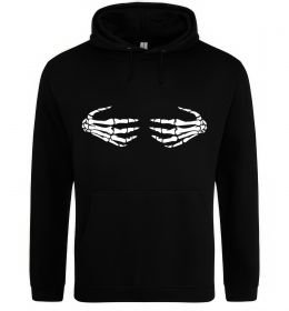 Женская толстовка (худи) skeleton hands Женская толстовка (худи) skeleton hands