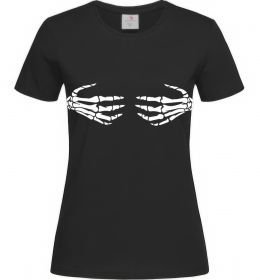 Жіноча футболка skeleton hands Жіноча футболка skeleton hands