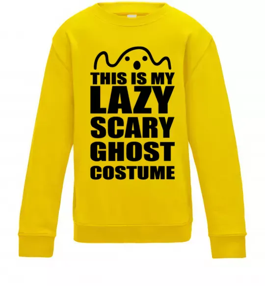 Дитячий світшот lazy costume Сонячно жовтий фото