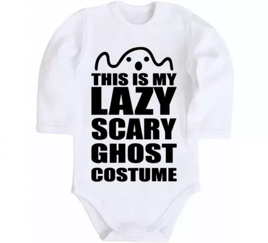 Детский боди lazy costume Белый фото