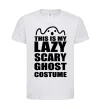 Дитяча футболка lazy costume Білий фото