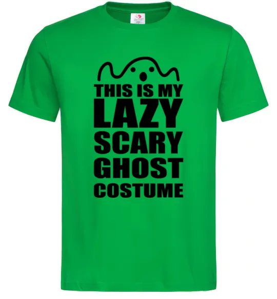 Мужская футболка lazy costume Зеленый фото