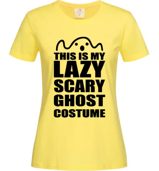Женская футболка lazy costume Лимонный фото
