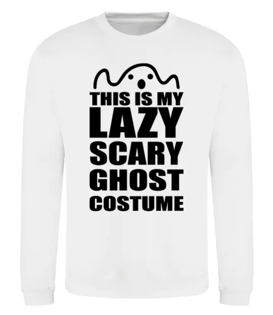 Світшот lazy costume Білий фото