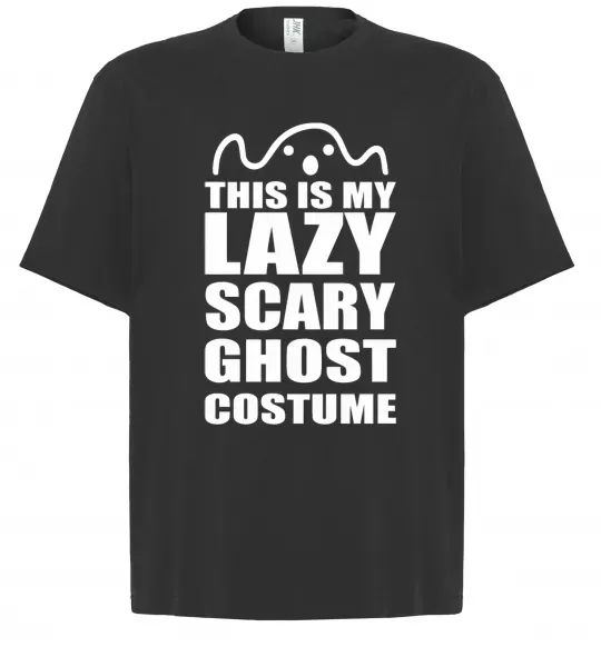 Футболка Оверсайз lazy costume Черный фото