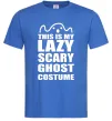 Мужская футболка lazy costume Ярко-синий Мужская футболка lazy costume Ярко-синий фото