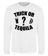 Світшот trick or tequila Білий фото