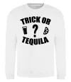 Свитшот trick or tequila Белый Свитшот trick or tequila Белый фото
