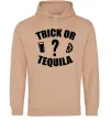 Мужская толстовка (худи) trick or tequila Песочный Мужская толстовка (худи) trick or tequila Песочный фото