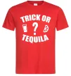 Мужская футболка trick or tequila Красный фото