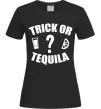 Жіноча футболка trick or tequila Чорний фото