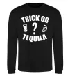 Світшот trick or tequila Чорний фото