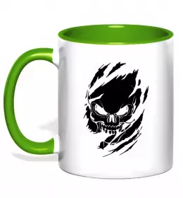 Чашка с цветной ручкой Sally Голубой фото