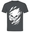Чоловіча футболка Череп ексклюзив Графіт фото