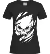 Женская футболка Череп ексклюзив Черный фото