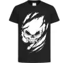 Дитяча футболка Череп ексклюзив Чорний Дитяча футболка Череп ексклюзив Чорний фото