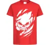 Дитяча футболка Череп ексклюзив Червоний Дитяча футболка Череп ексклюзив Червоний фото