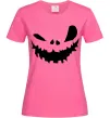 Жіноча футболка scary smile Яскраво-рожевий Жіноча футболка scary smile Яскраво-рожевий фото