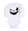 Детский боди scary smile Белый фото