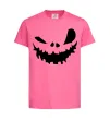 Дитяча футболка scary smile Яскраво-рожевий фото