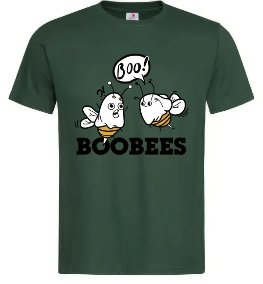 Мужская футболка boobees Темно-зеленый фото
