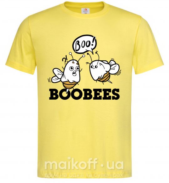 Мужская футболка boobees Лимонный фото