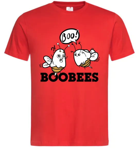 Мужская футболка boobees Красный фото