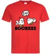 Мужская футболка boobees Красный Мужская футболка boobees Красный фото
