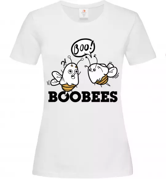 Женская футболка boobees Белый фото