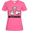 Женская футболка boobees Ярко-розовый Женская футболка boobees Ярко-розовый фото