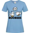 Женская футболка boobees Голубой Женская футболка boobees Голубой фото